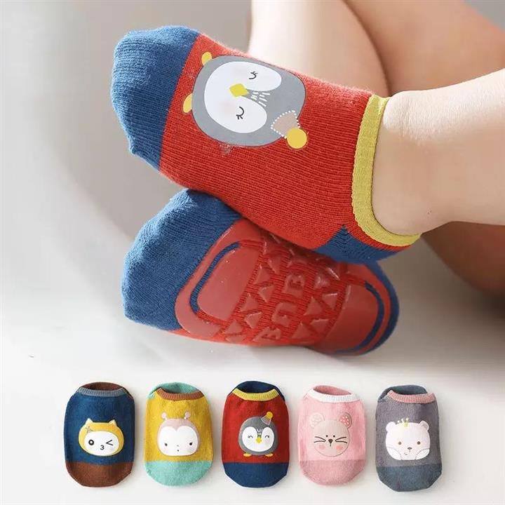 جوراب بچگانه طرح حیوانات فانتزی Baby Girls Boys Socks-S92022R37